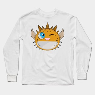 Funny fugu Long Sleeve T-Shirt